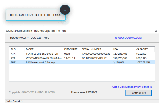 hdd raw copy tool for mac